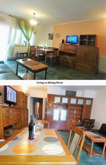 Apartament cu 2 camere nedecomandat în Lacul Tei