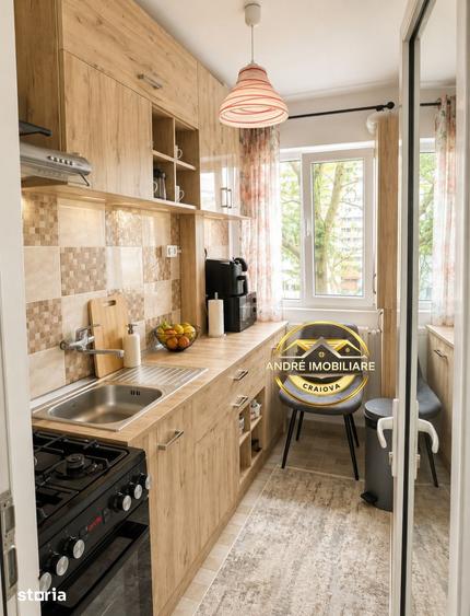 Apartament 2 camere,Craiovi?a zona Orizont,centrala,AC,mobilat,utilat - 4