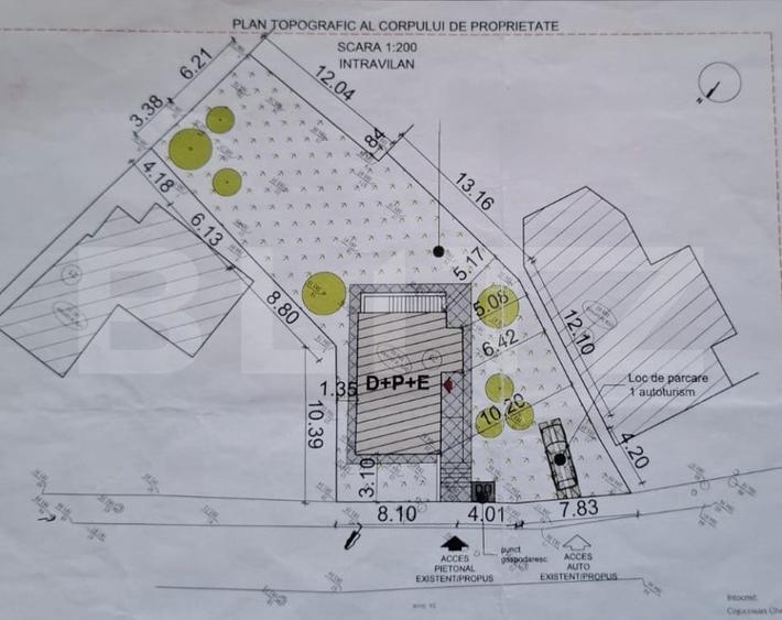 Casă individuală cu 2 camere cu Teren 461 Mp în Gruia