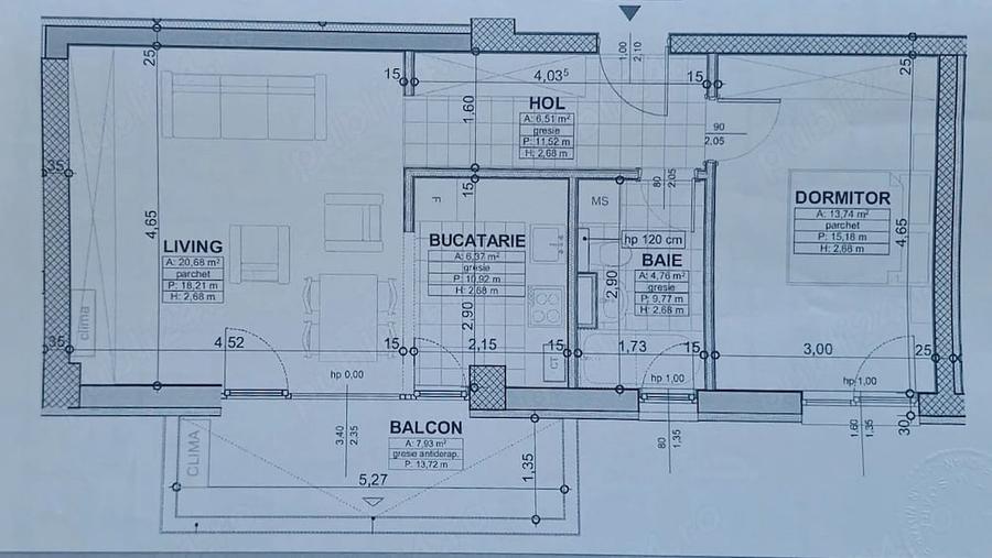 De vanzare, apartament Iris Armoniei, 2 camere, 0% Comision prin Poremo Imobiliare - 3
