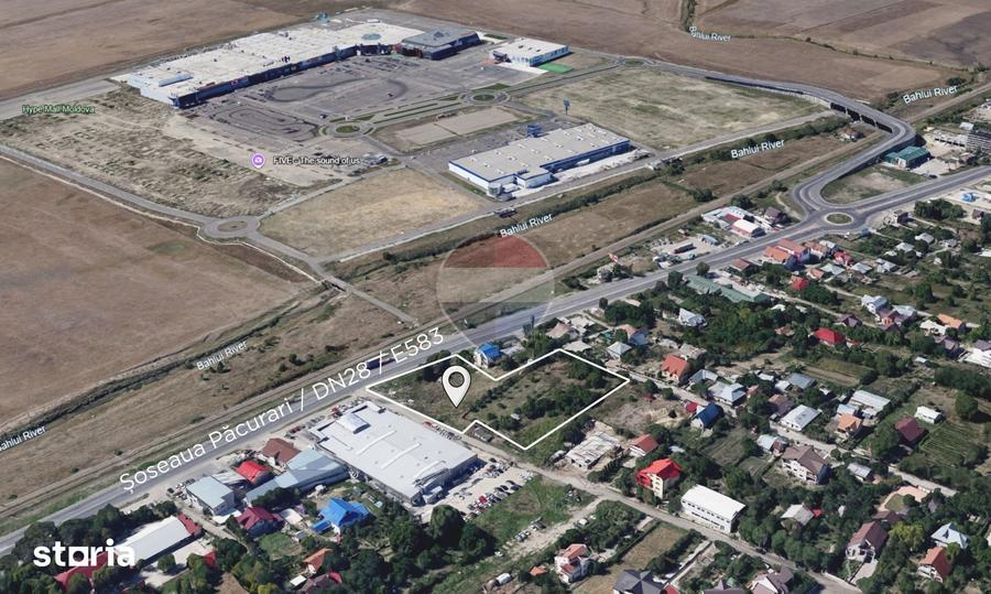 Teren de 5630 mp, în Valea Lupului
