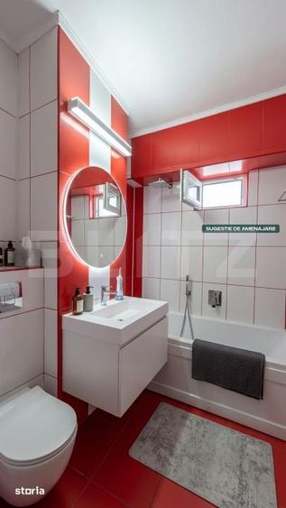 Apartament cu 3 camere decomandat în Central