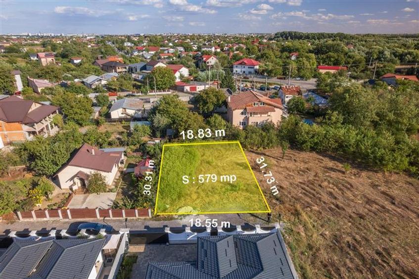 Teren Construcții intravilan de 579 mp, în Prelungirea Ghencea