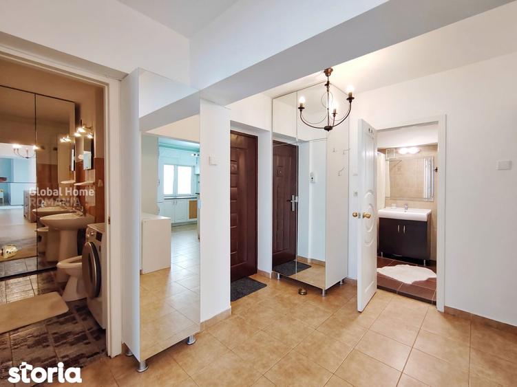 Apartament cu 3 camere, mobilat în Romană