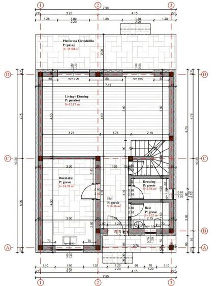 Casă cu 3 camere cu Teren 400 Mp în Central