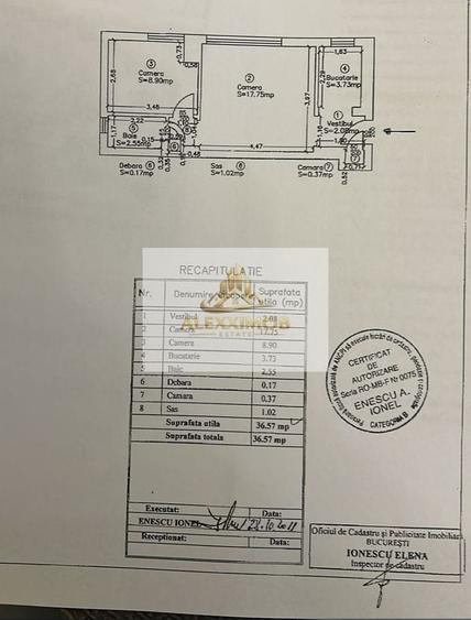Apartament cu 2 camere semidecomandat, mobilat în Gara de Nord
