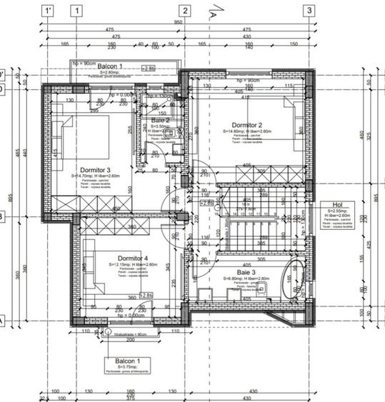Casa/Vila Parter + 1Etaj/4 camere/Com.Berceni/Comision 0% - 15