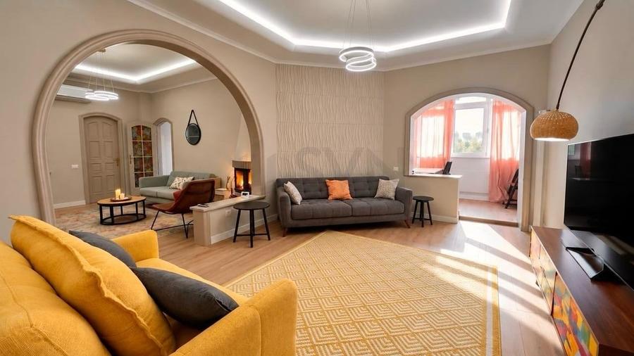 Apartament cu 3 camere decomandat, mobilat în Primăverii