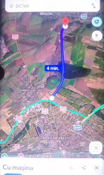 Teren de 1050 mp, în Mischii