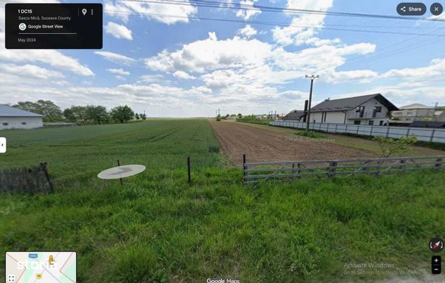 Teren de 8100 mp, în Central