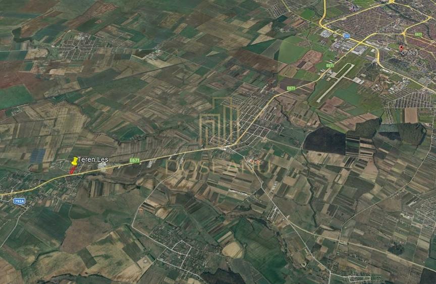 Teren Construcții intravilan de 10957 mp, în Leș