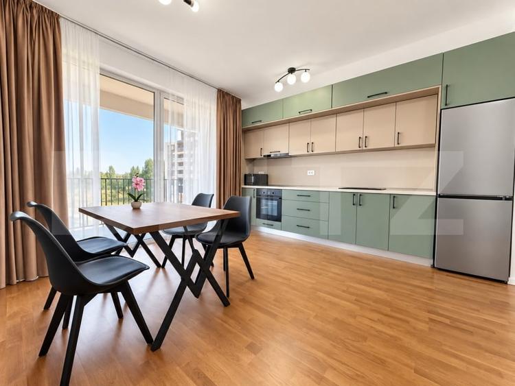 Apartament cu 2 camere semidecomandat, mobilat în Torontalului