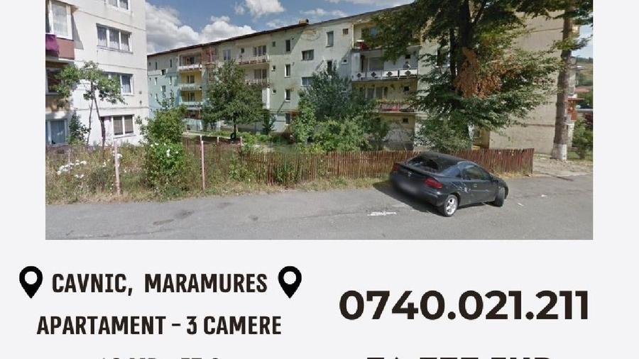 Apartament cu 3 camere semidecomandat în Central