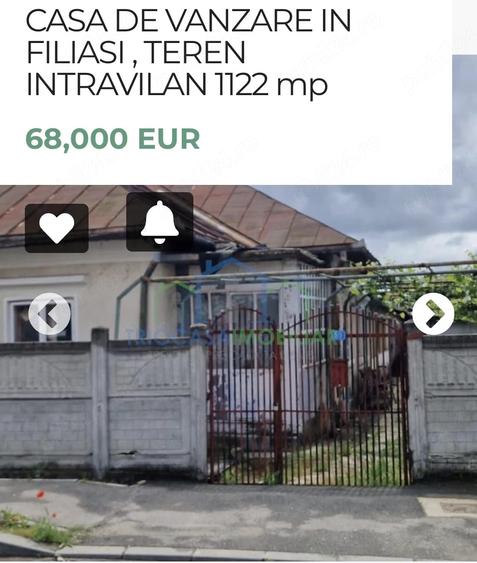 Casă cu 5 camere cu Teren 1122 Mp în Central