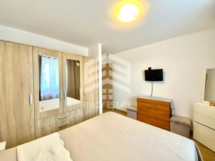 Apartament cu 2 camere decomandat, mobilat în Tractorul