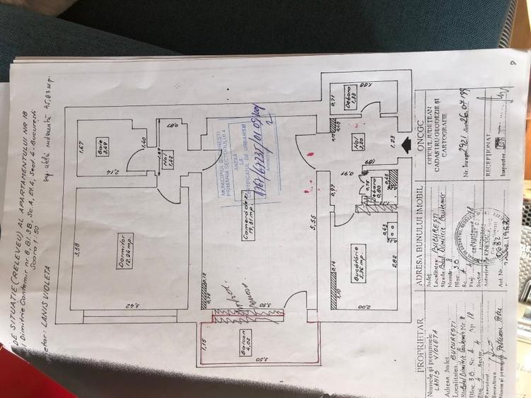 Apartament cu 2 camere semidecomandat, mobilat în Unirii