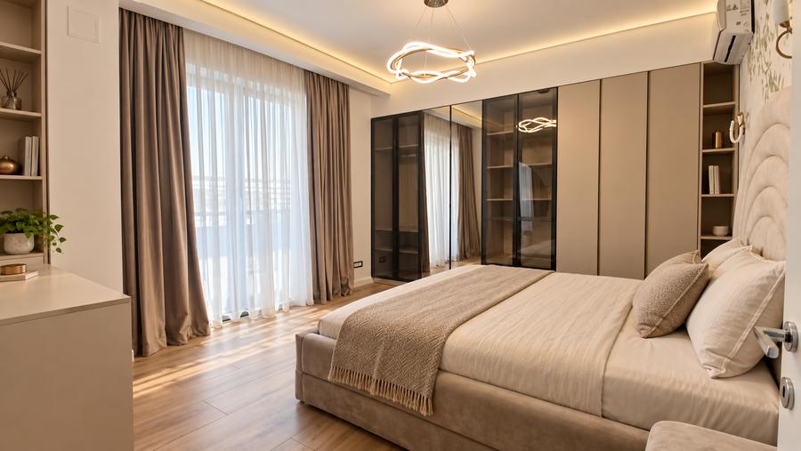 Penthouse cu 4 camere decomandat în Pipera
