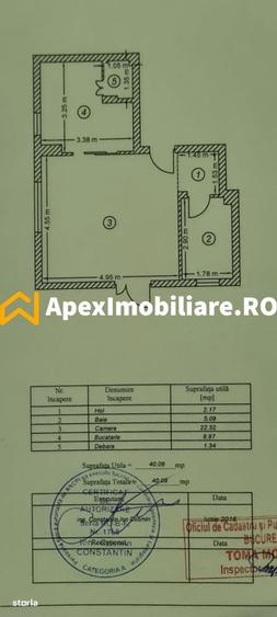 Garsonieră decomandată în Băneasa