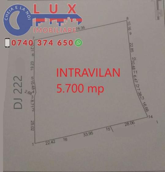 ID 7384 Teren intravilan *Sat Agighiol - 2