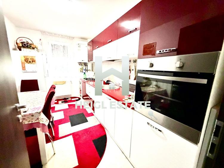 Apartament cu 2 camere semidecomandat, mobilat în Giroc