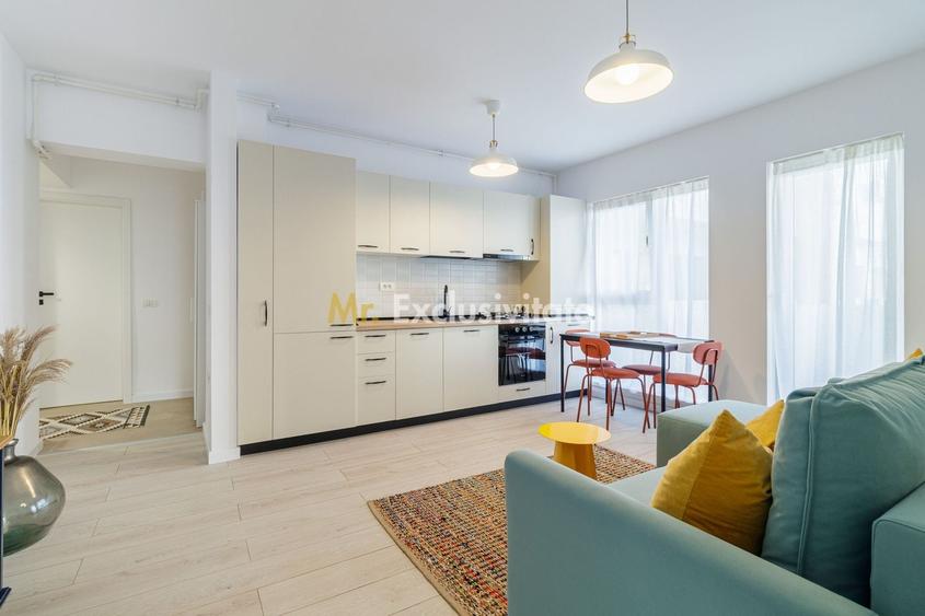 Apartament cu 2 camere semidecomandat, mobilat în Nord-Vest