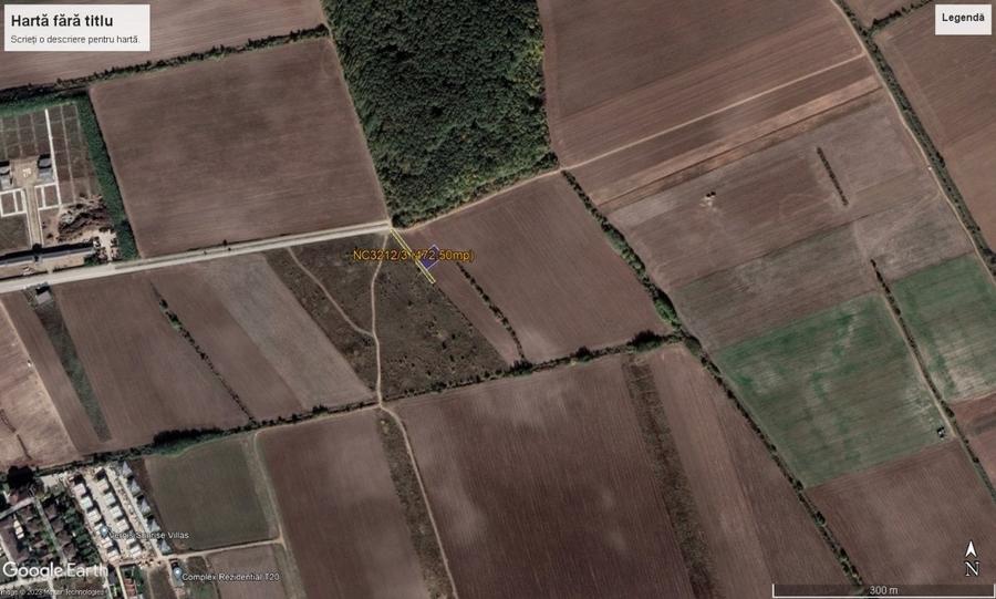 Teren Construcții extravilan de 700 mp, în Corbeanca