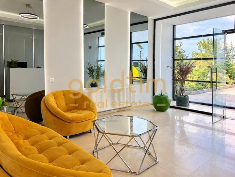 Apartament cu 2 camere semidecomandat, mobilat în Pipera