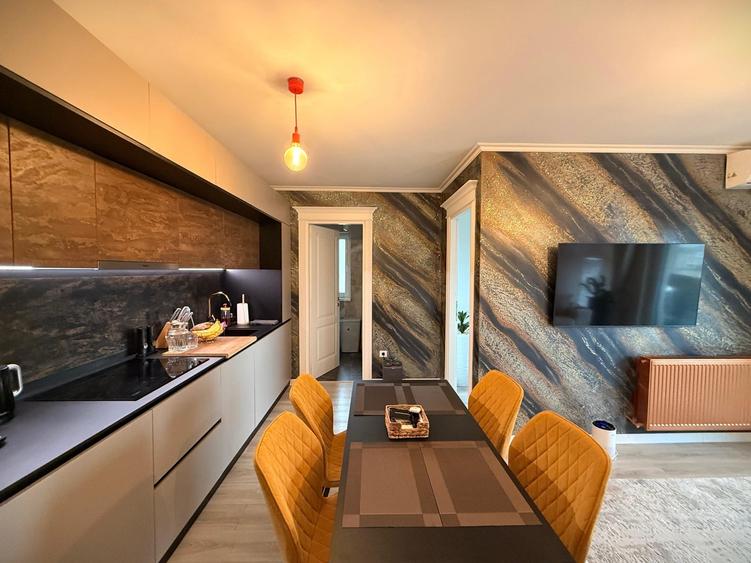 Apartament cu 2 camere, mobilat în Frumoasa
