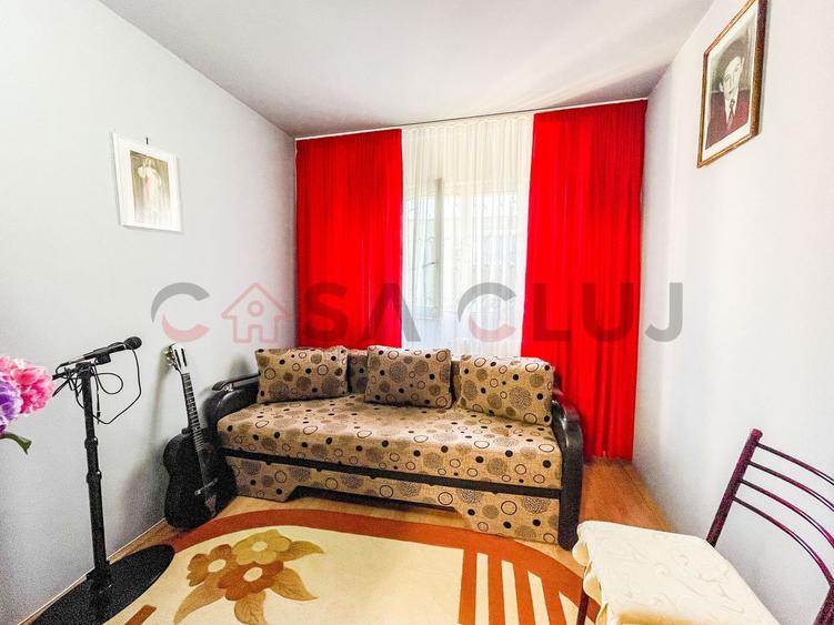 Apartament cu 4 camere semidecomandat, mobilat în Mănăștur