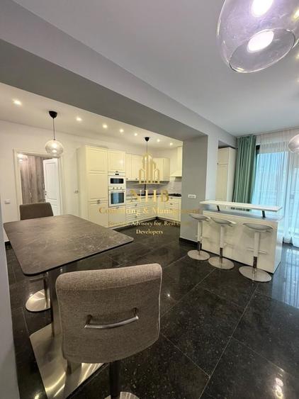Apartament cu 4 camere nedecomandat, mobilat în Nord