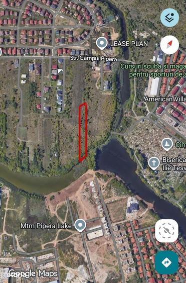 Teren de 2500 mp, în Pipera