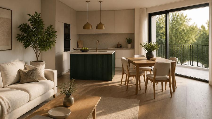Apartament cu 2 camere, mobilat în Iancu Nicolae