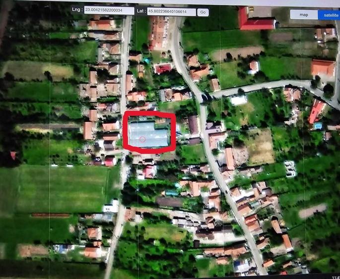 Spațiu comercial, în Băcia