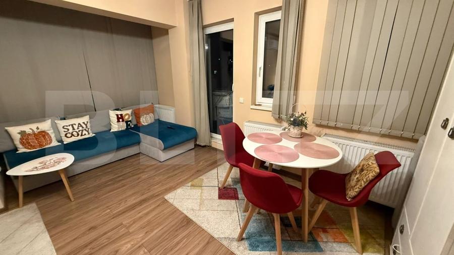 Apartament cu 2 camere semidecomandat, mobilat în Dâmbul Rotund
