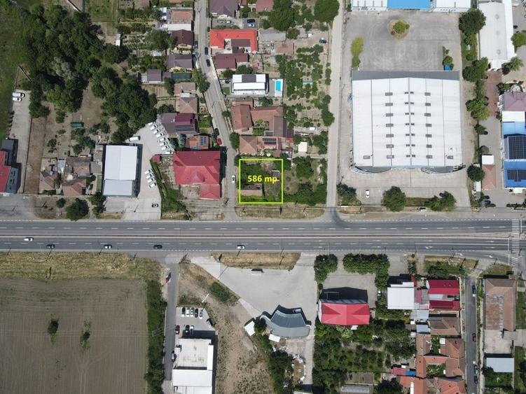 Teren Construcții intravilan de 586 mp, în Moșnița Nouă