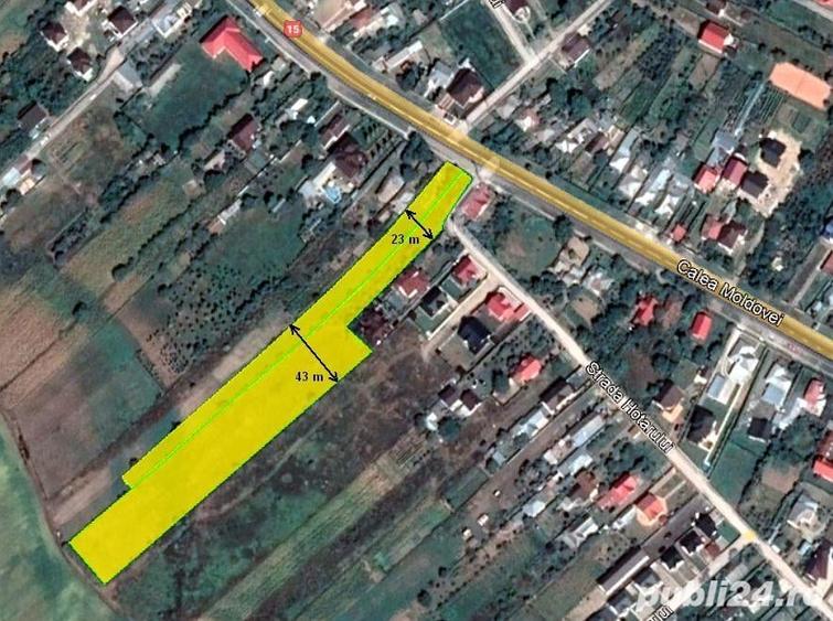 Teren de 10000 mp, în Lilieci