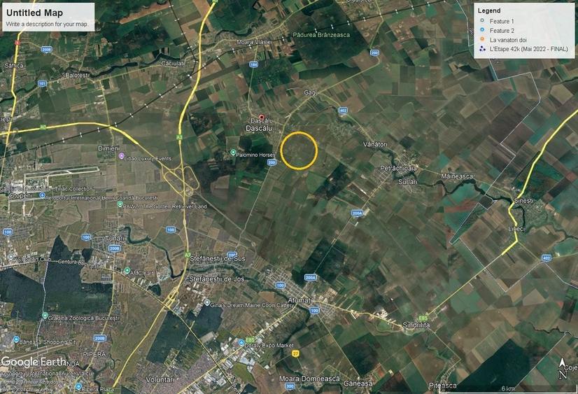 Teren Construcții intravilan de 18000 mp, în Dascălu
