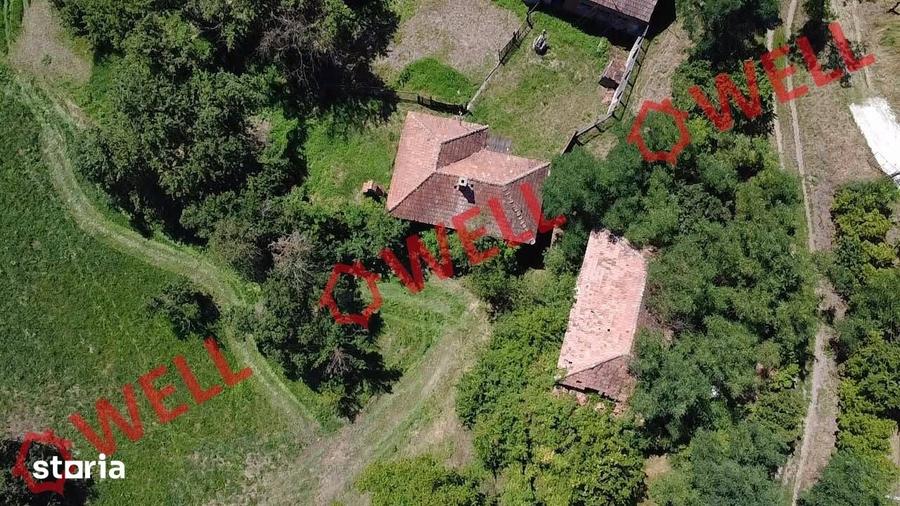 Casă cu 2 camere cu Teren 800 Mp în Ghidfalău