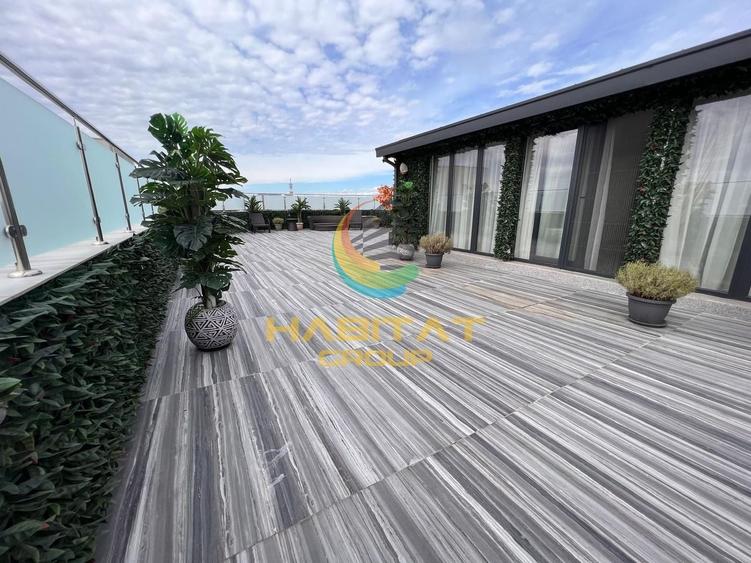 Penthouse cu 4 camere decomandat, mobilat în Apărătorii Patriei