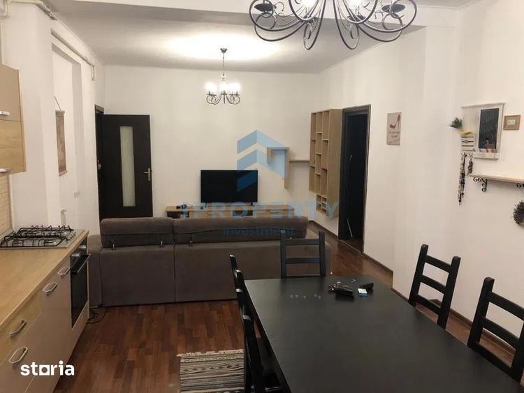 Apartament cu 2 camere, mobilat în Cișmigiu