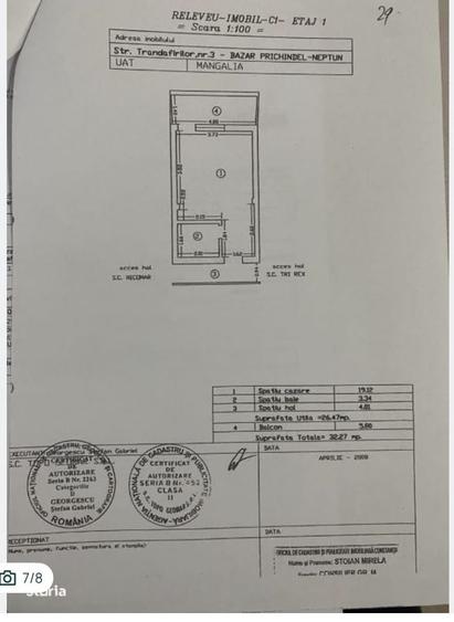 Spațiu comercial, de 60 mp, în Central
