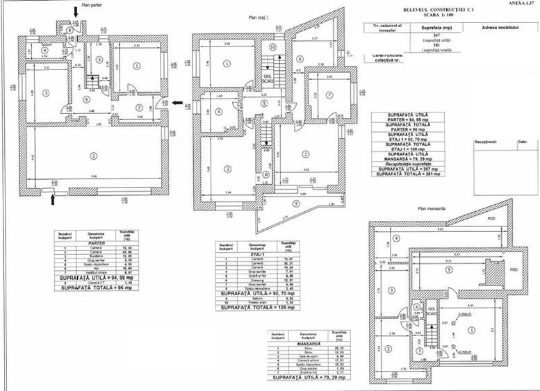 Casa Mogosoaia 10 camere - s.u. 280 mp - teren 620 mp - 29
