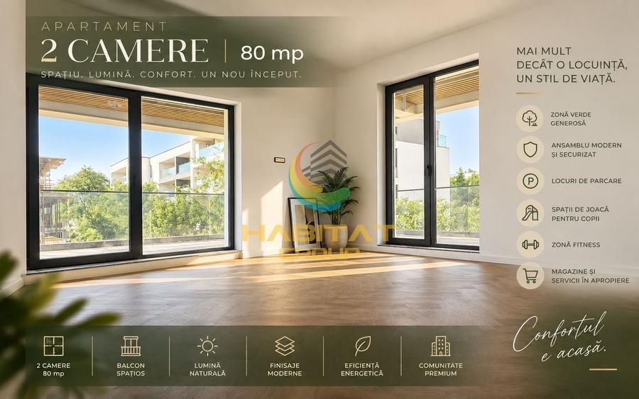 Vânzare Apartament 2 camere  LUX - 80 mp Pipera | Pădurea Băneasa - 1