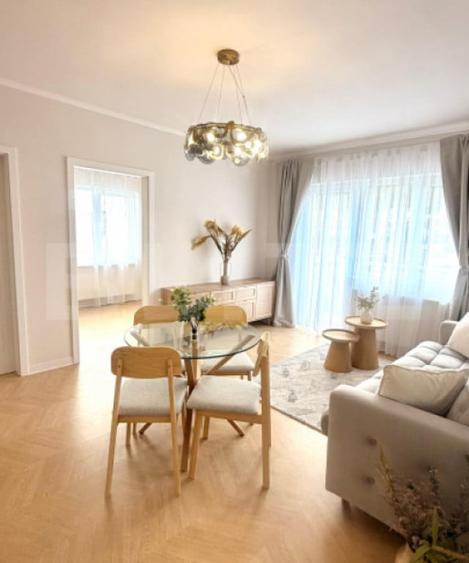 Apartament nou, semidecomandat, 3 camere, parcare subterana, - 13