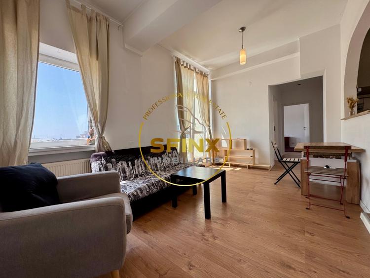 Apartament cu 4 camere semidecomandat, mobilat în Cișmigiu