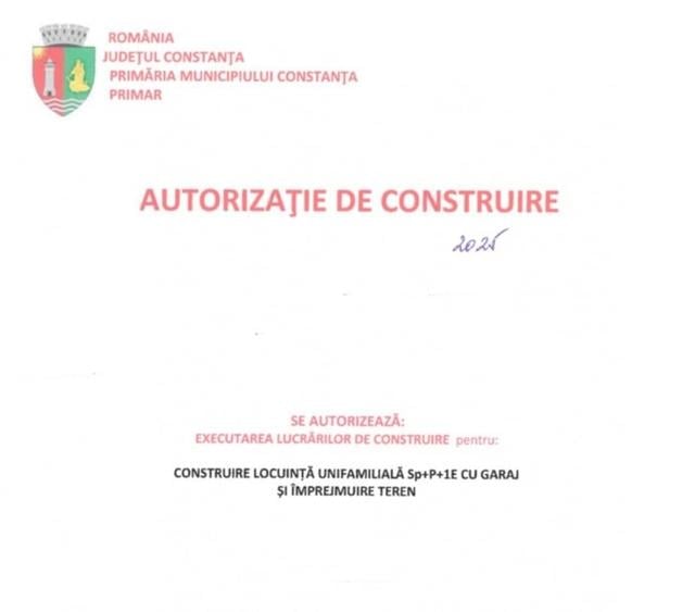 Teren Construcții de 377 mp, în Km 4-5