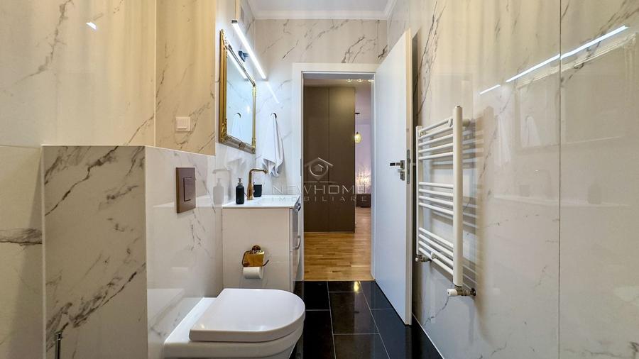 Apartament cu 2 camere semidecomandat, mobilat în Între Lacuri