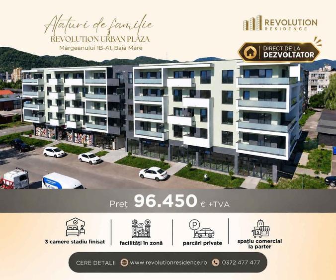 Apartament cu 3 camere decomandat în Depozitelor