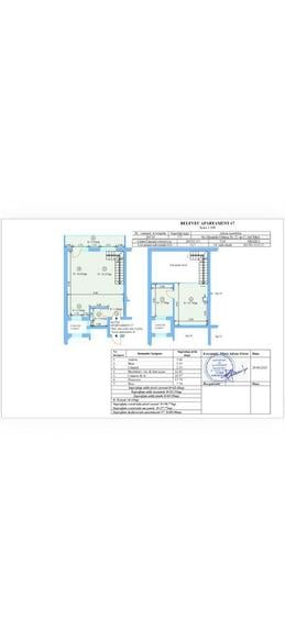 Apartament cu 2 camere semidecomandat în Nufărul