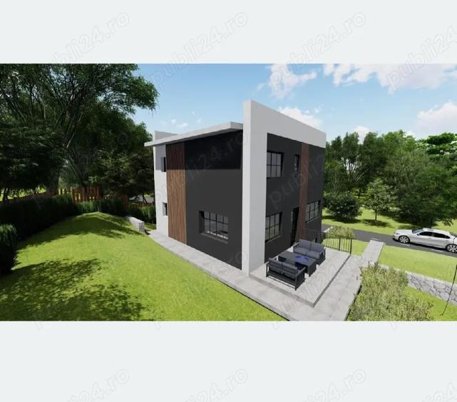 451 mp. Teren central cu aut. de constr vila - 2